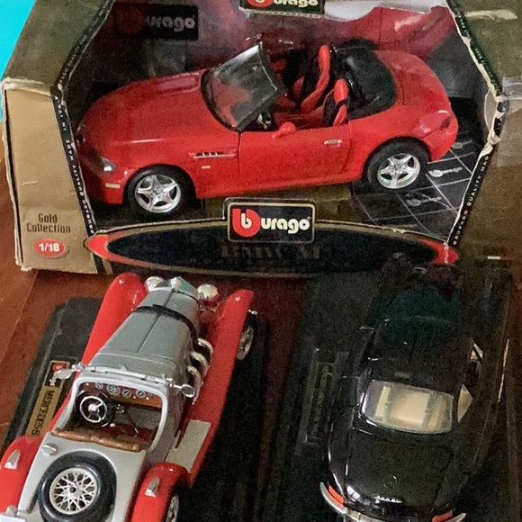 Burago Lot MERCEDES & BMW Automobiles - Picture 3 of 15